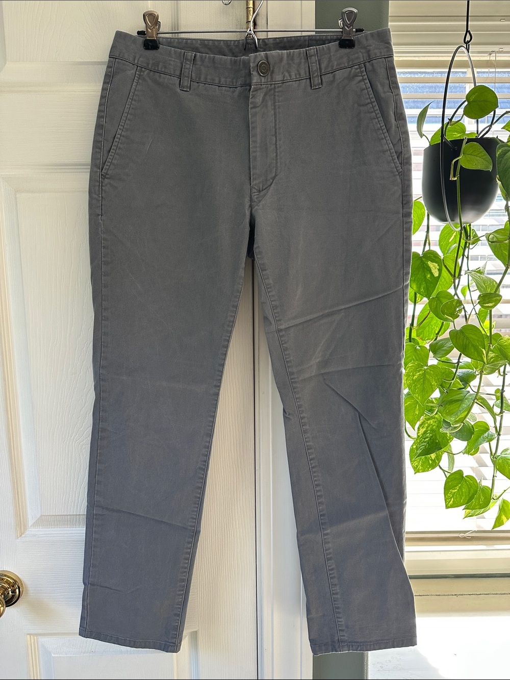 Bonobos Slate Gray Tailored Chinos